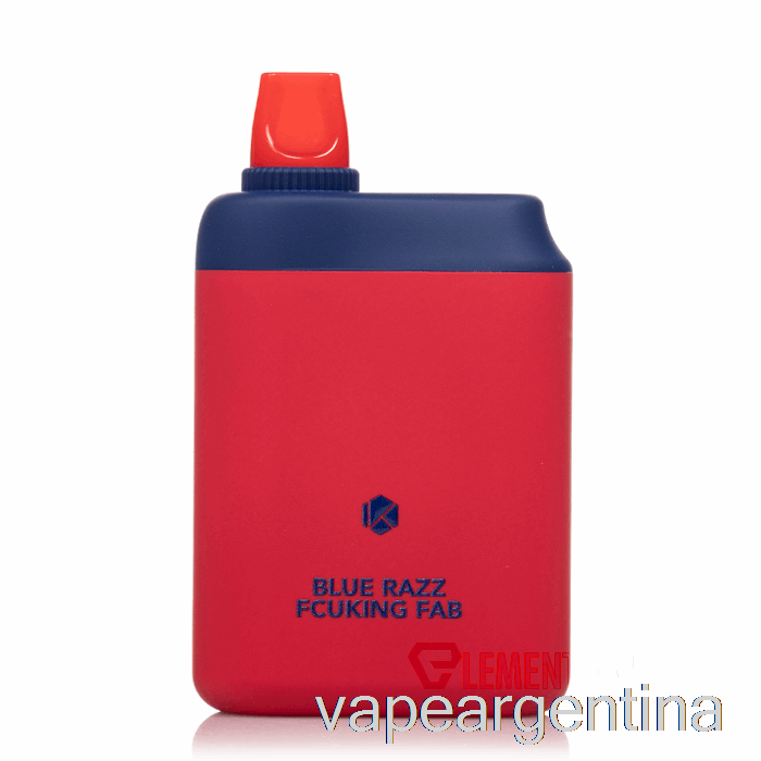 Kadobar X Pk Marcas Pk5000 Desechable Azul Razz Jodido Fabuloso Vape Descartable